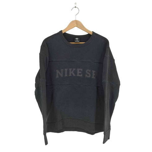 ナイキスケートボーディング NIKE SB プリント クルーネックトレーナー メンズ S