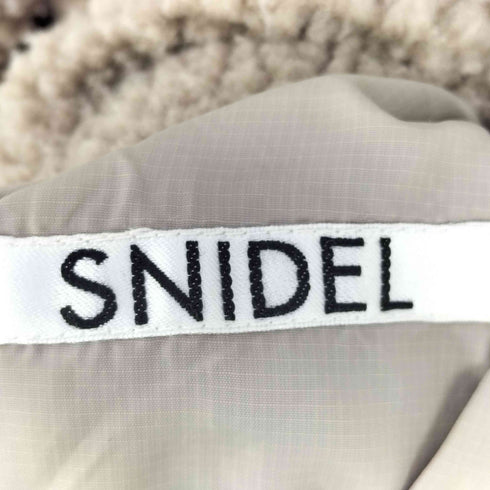 スナイデル snidel リバーシブルキルティングボアコート レディース ONE SIZE