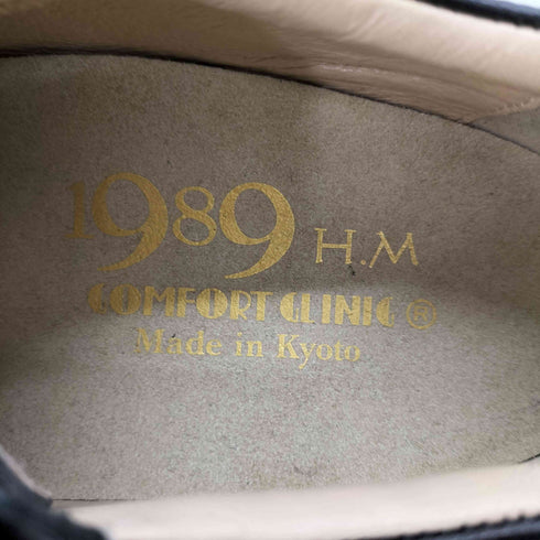 1989 H.M COMFORT CLINIC サイドジップレザーシューズ レディース JPN:23