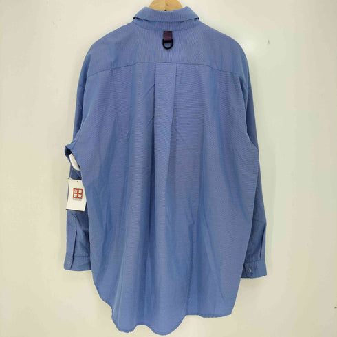 SIMPLE PROJECT フロントダブルポケット スナップボタン 長袖シャツ メンズ import:M