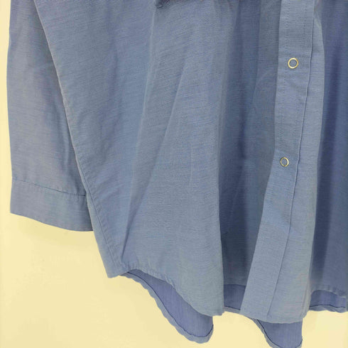 SIMPLE PROJECT フロントダブルポケット スナップボタン 長袖シャツ メンズ import:M