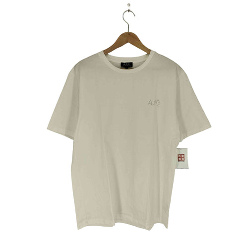 アーペーセー A.P.C. ワンポイントロゴプリント クルーネックカットソー メンズ import:L