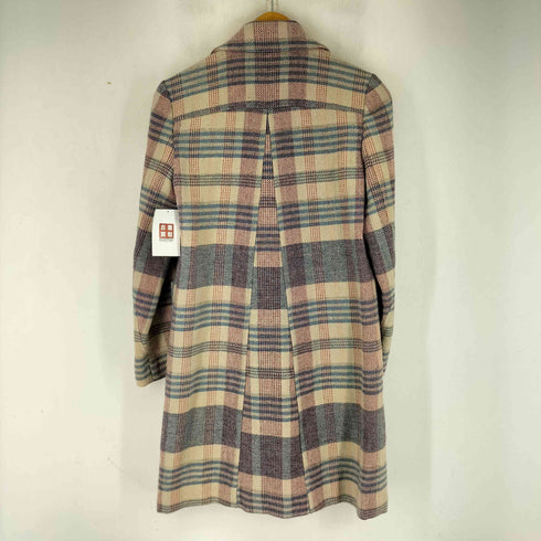 マークジェイコブス MARC JACOBS ウール100チェックチェスターコート レディース 4