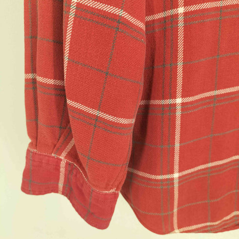 ポロスポーツラルフローレン POLO SPORT RALPH LAUREN 90S コットン フラップポケット チェック ネルシャツ メンズ import:L