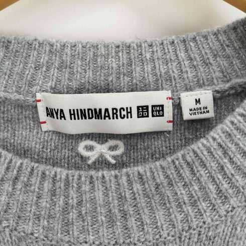 アニヤハインドマーチ ANYA HINDMARCH プレミアム ラム クルーネック セーター ニット レディース JPN:M