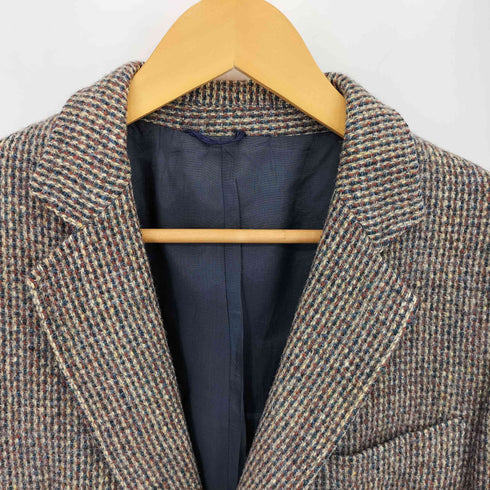Leishman Harris Tweed 90s ツイード ウール 2B テーラードジャケット メンズ