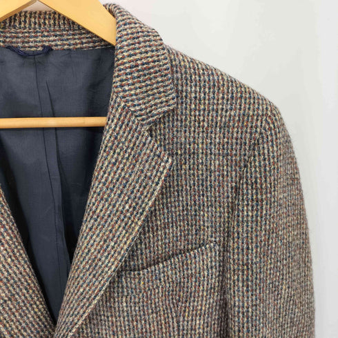 Leishman Harris Tweed 90s ツイード ウール 2B テーラードジャケット メンズ