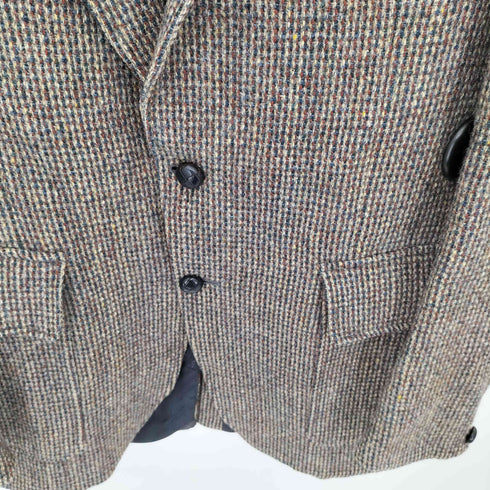 Leishman Harris Tweed 90s ツイード ウール 2B テーラードジャケット メンズ