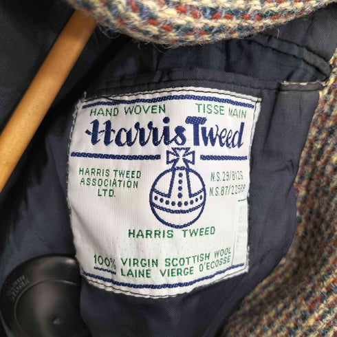 Leishman Harris Tweed 90s ツイード ウール 2B テーラードジャケット メンズ