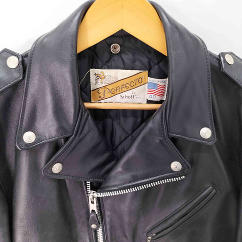 ショット Schott バイカータグ後期 USA製 618 ダブルライダース メンズ US:40