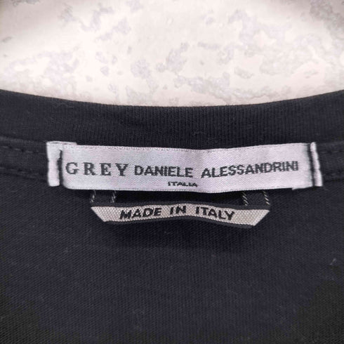 ダニエレアレッサンドリーニ DANIELE ALESSANDRINI MADE IN ITALY 異素材ドッキング S/S Tシャツ メンズ M