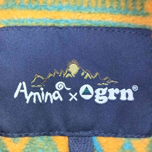 チャイハネ Amina×grn ネティーブ 中綿 ベスト メンズ FREE