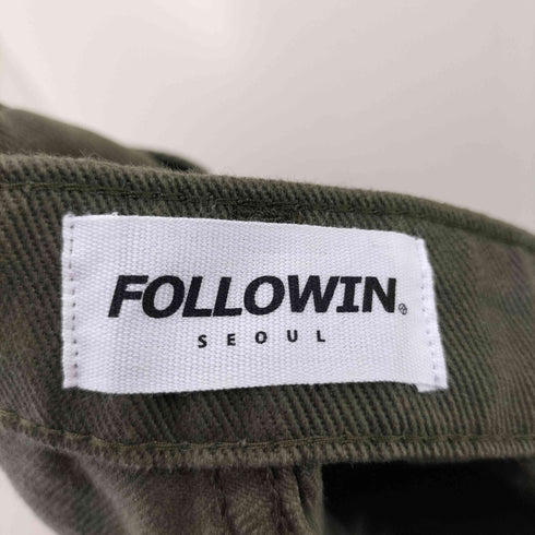 FOLLOWIN ベーシックセミストレートワイドチノパン レディース JPN:S