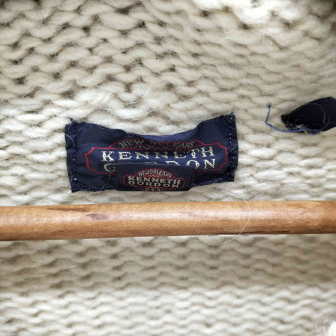 KENNETH GORDON サンダーバード ウール フード カウチン メンズ import:L