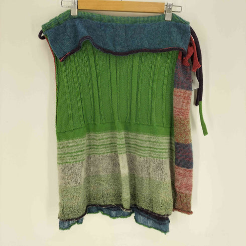 YOKO TAKESHITA パッチワーク ニットスカート レディース FREE