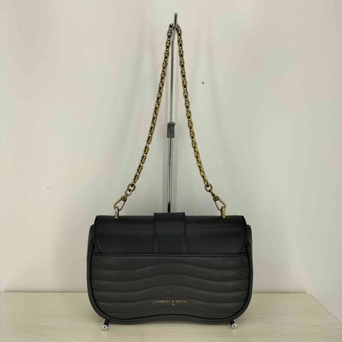 チャールズアンドキース CHARLES&KEITH Aubrielle オブリエル パネルクロスボディバッグ レディース