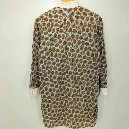 ジュンヤワタナベコムデギャルソンマンピンク JUNYA WATANABE COMME des GARCONS MAN PINK ペイズリー クレリック ロングシャツ メンズ import:M