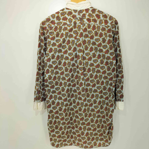 ジュンヤワタナベコムデギャルソンマンピンク JUNYA WATANABE COMME des GARCONS MAN PINK ペイズリー クレリック ロングシャツ メンズ import:M