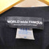 ワールドワイドフェイマス WORLD WIDE FAMOUS ロゴ刺繍 クルーネックスウェット メンズ JPN:M