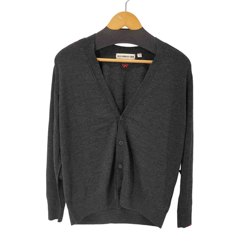 ユニクロ UNIQLO メリノオーバーサイズVネックカーディガン レディース JPN:L