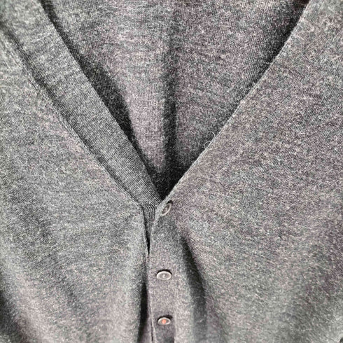 ユニクロ UNIQLO メリノオーバーサイズVネックカーディガン レディース JPN:L