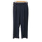 ユニクロ UNIQLO タックワイドパンツ(チェック・丈標準68~70cm) レディース JPN:L
