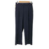 ユニクロ UNIQLO タックワイドパンツ(チェック・丈標準68~70cm) レディース JPN:L
