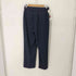 ユニクロ UNIQLO タックワイドパンツ(チェック・丈標準68~70cm) レディース JPN:L