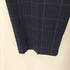 ユニクロ UNIQLO タックワイドパンツ(チェック・丈標準68~70cm) レディース JPN:L