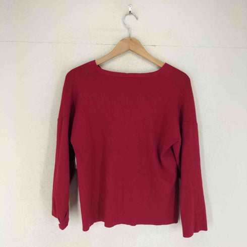 ジユウク 自由区 Vネックレーヨン混ニット レディース 38