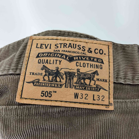 リーバイス Levis 505 コーデュロイパンツ メンズ 32
