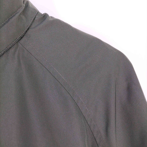 エディーバウアー Eddie Bauer 裏地メッシュ 袖ロゴ刺繍 ドローコード付き マルチポケット フーデッド ジャケット メンズ import:L