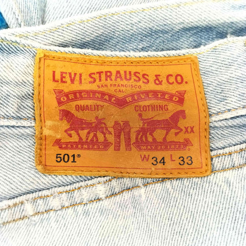 リーバイス Levis 501デニムパンツ メンズ 34/33