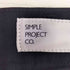 SIMPLE PROJECT セミフレア センタープレススラックス メンズ M