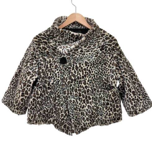 トリココムデギャルソン tricot COMME des GARCONS 12aw レオパード ポンチョ レディース