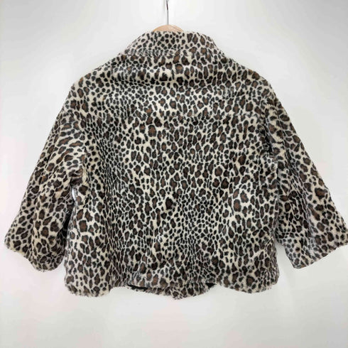 トリココムデギャルソン tricot COMME des GARCONS 12aw レオパード ポンチョ レディース