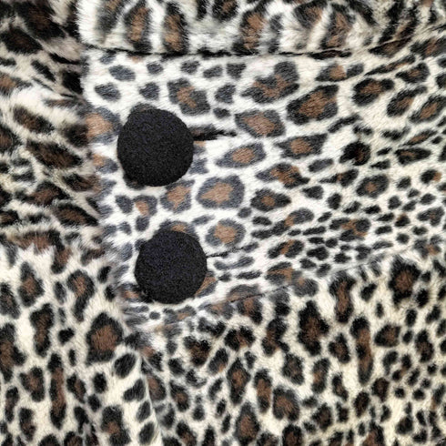 トリココムデギャルソン tricot COMME des GARCONS 12aw レオパード ポンチョ レディース