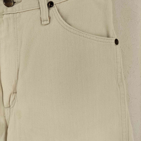 ラングラー Wrangler USA製 ホワイト デニム ショーツ リメイク メンズ 32