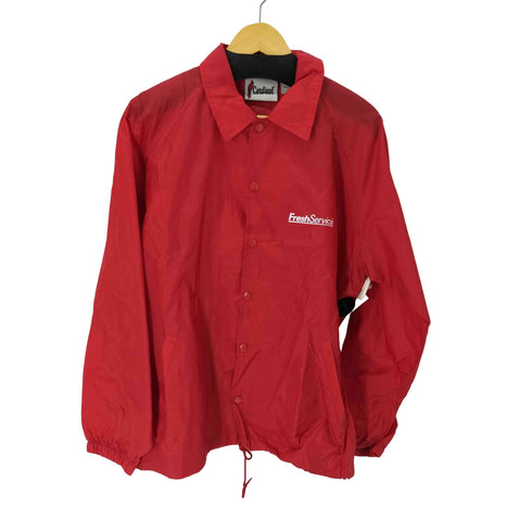 フレッシュサービス Fresh Service Cardinalボディ コーチジャケット メンズ import:L