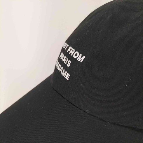 ドロールドムッシュ DROLE DE MONSIEUR NOT FROM PARIS MADAME キャップ メンズ FREE