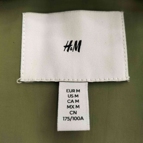 エイチアンドエム H&M ナイロン 4ポケット マウンテンパーカ メンズ import:M