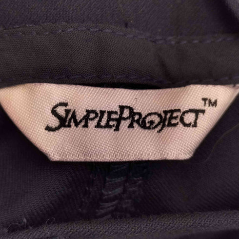 SIMPLE PROJECT 1タック サスペンダースラックス メンズ M