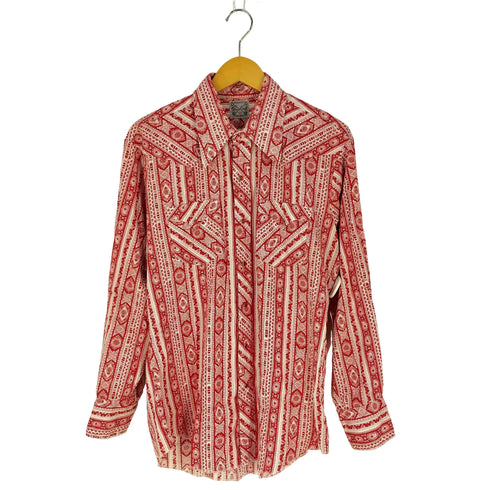 ペニーズ PENNEYS Ranchcraft 総柄 ウエスタンシャツ メンズ 16 1/2 -33