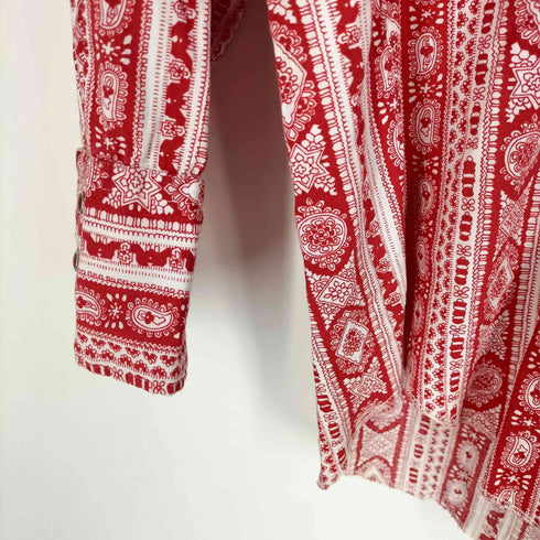 ペニーズ PENNEYS Ranchcraft 総柄 ウエスタンシャツ メンズ 16 1/2 -33