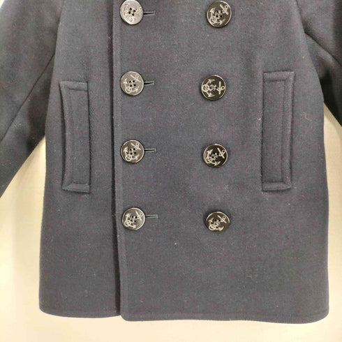 バズリクソンズ BUZZ RICKSONS UNITED CARR ウールメルトン Pコート メンズ US:34