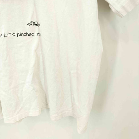 オールスポーツ ALL sport 90s USA製 シングルステッチ フロントプリント クルーネックTシャツ メンズ import:XL