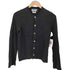 ブラックコムデギャルソン BLACK COMME des GARCONS 12aw ウール クルーネックカーディガン レディース xxs