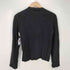 ブラックコムデギャルソン BLACK COMME des GARCONS 12aw ウール クルーネックカーディガン レディース xxs
