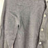 ブラックコムデギャルソン BLACK COMME des GARCONS 12aw ウール クルーネックカーディガン レディース xxs