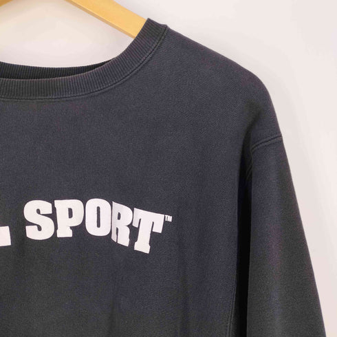 チャンピオン Champion 90S USA製 REVERSE WEAVE リバースウィーブ ALL SPORT NCAA プリント クルーネック スウェット メンズ import:XL